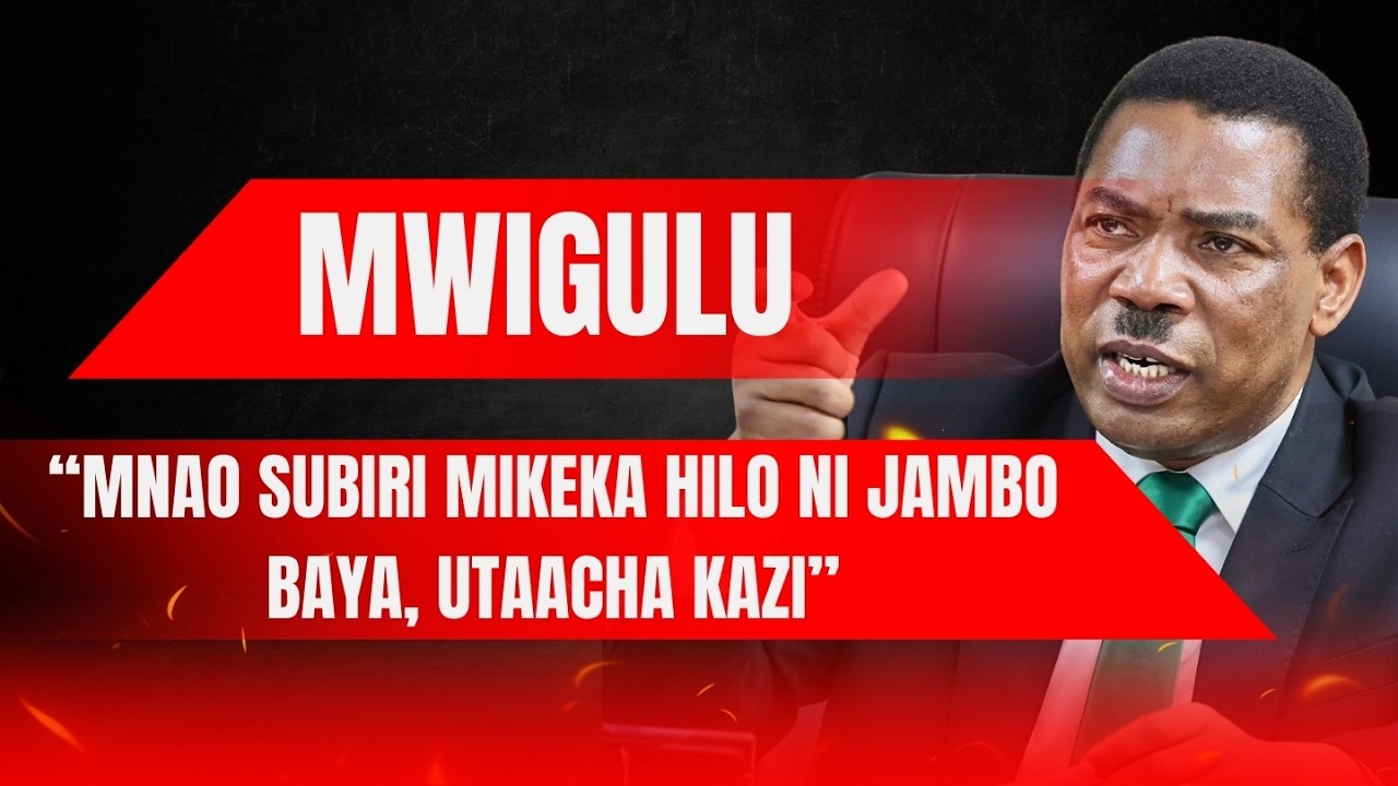 VIONGOZI MNAO SUBIRI MIKEKA HILO NI JAMBO BAYA, UKISUBIRI ITAKUKUMBA KWELI KWASABABU UTAACHA KAZI