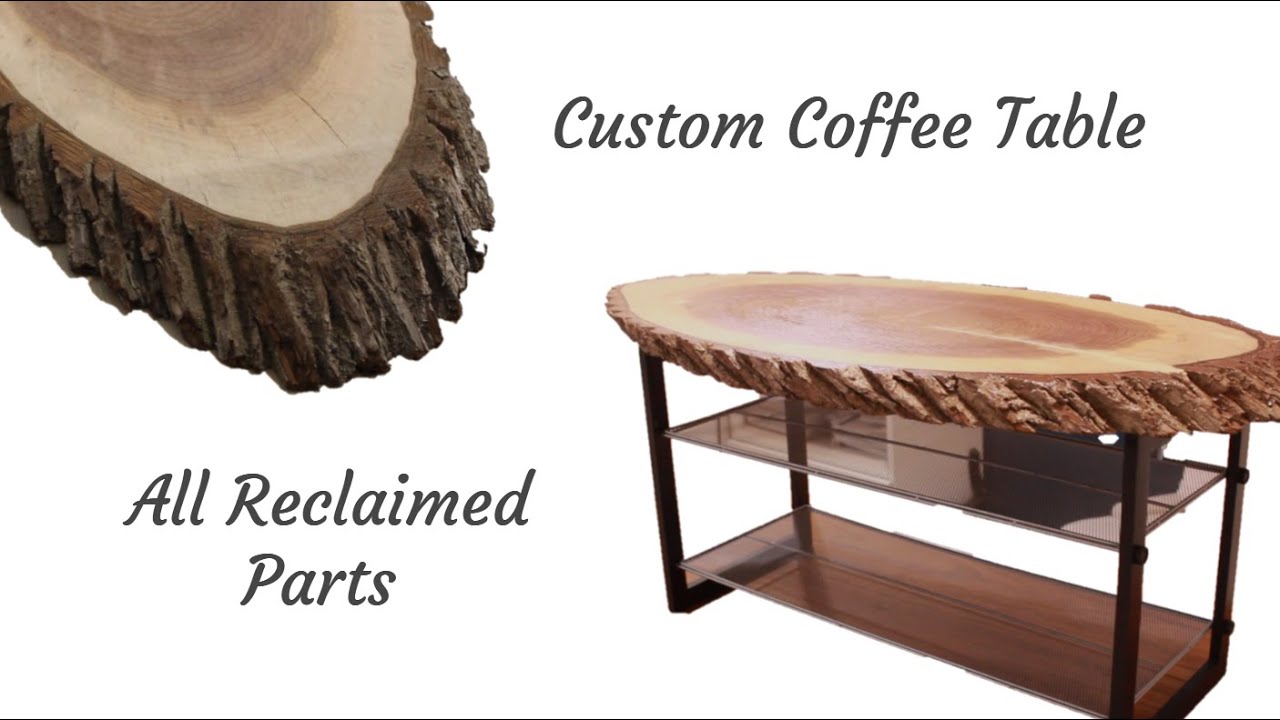 CUSTOM COFFEE TABLE (Junk to Treasure)
