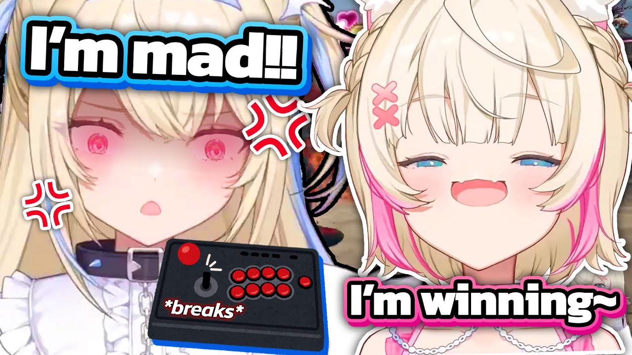 Fuwawa became so toxic when Mococo kept beating her in Tekken 8