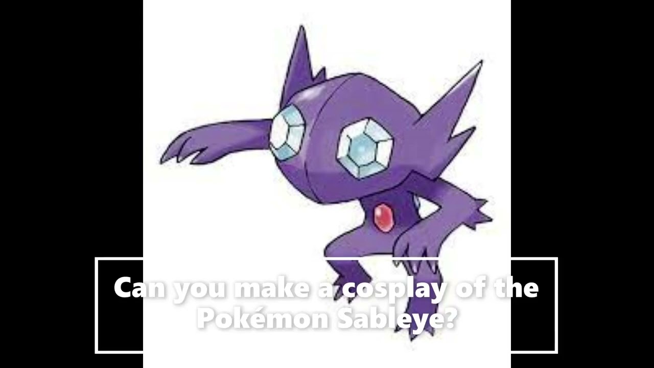 An Idea To Make Pok&eacute;mon Cosplay In 2024 Sableye (Draw A Concept) #pokemoncosplay #cosplay #concept