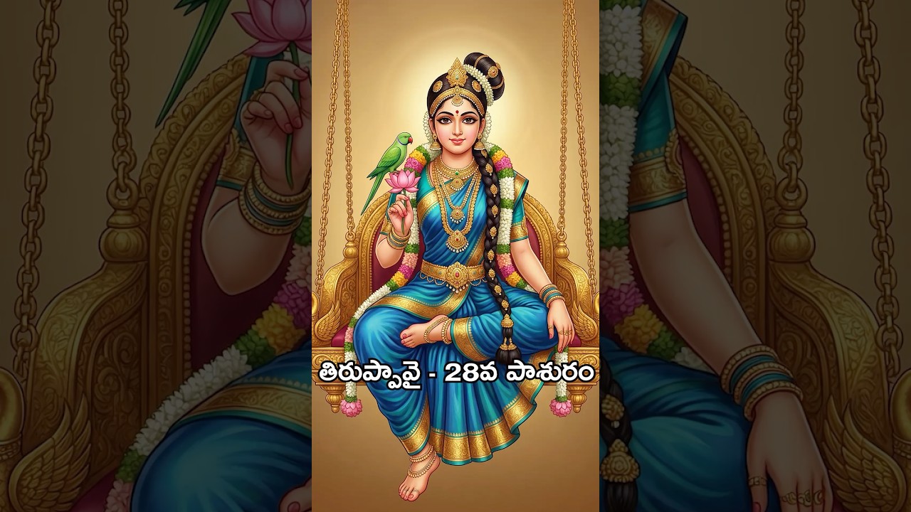 తిరుప్పావై 28వ పాశురం-ఆండాళ్ భక్తి 
