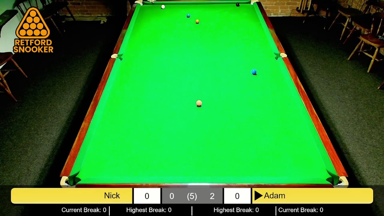 Snooker: Nick vs Adam – 24 February 26, 14:07
