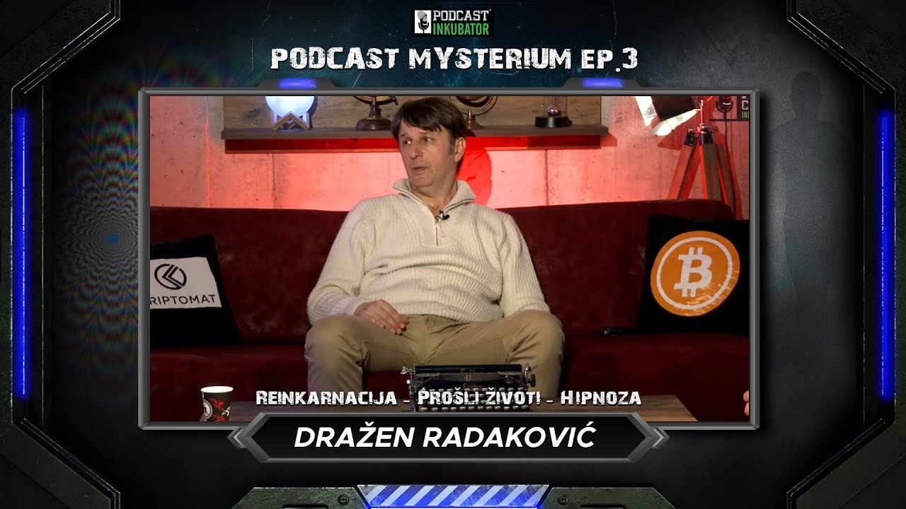 Podcast Mysterium #3 - Reinkarnacija | Prošli životi | Hipnoza | Dražen Radaković