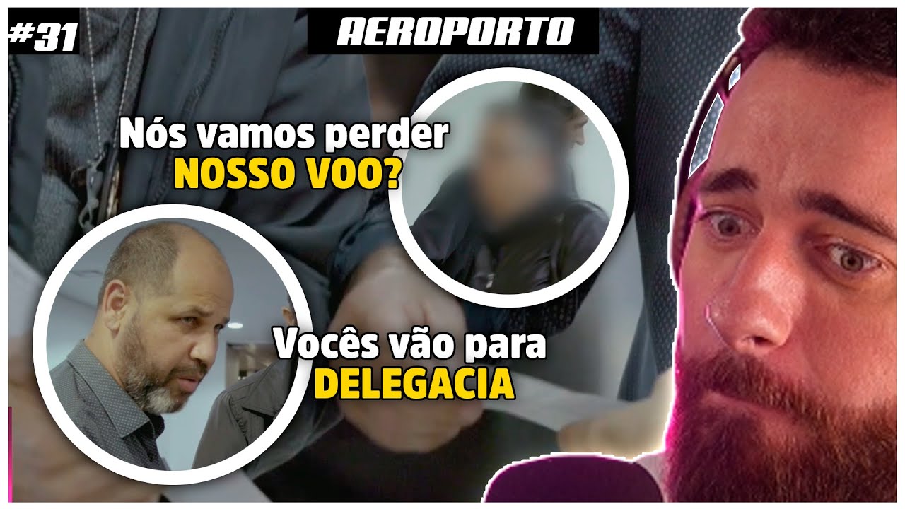 Casal chileno perde o voo e pode perder muito mais...