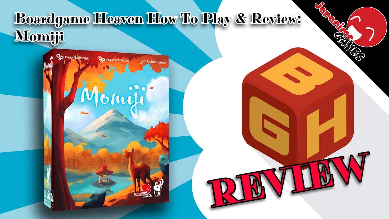 Board Game Heaven How To Play & Review 170: Momiji (Japanime Games)