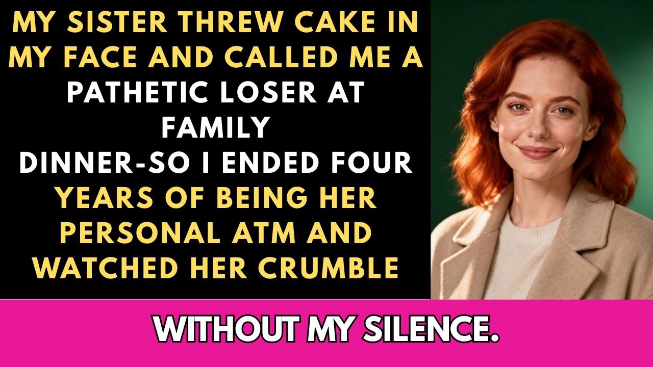 At Family Dinner, My Sister Threw Cake In My Face And Called Me A Pathetic Loser—For Saying No