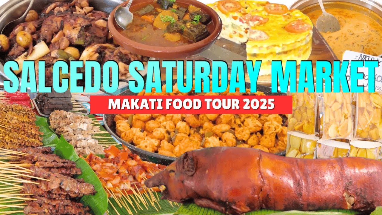 [4K] SALCEDO SATURDAY MARKET - SALCEDO VILLAGE MAKATI CITY PHILIPPINES 🇵🇭 ♥️