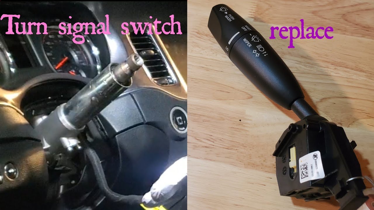 Remove turn signal switch