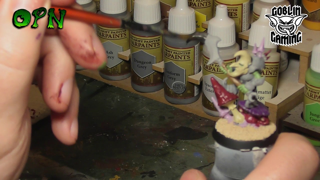 HOW TO PAINT A  GLOOMSPITE GITZ LOONBOSS