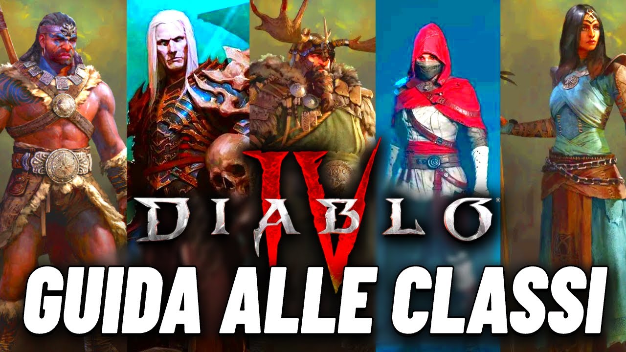 DIABLO 4: GUIDA alle CLASSI COMPLETA e DEFINITIVA 🔥👓 Diablo IV ita