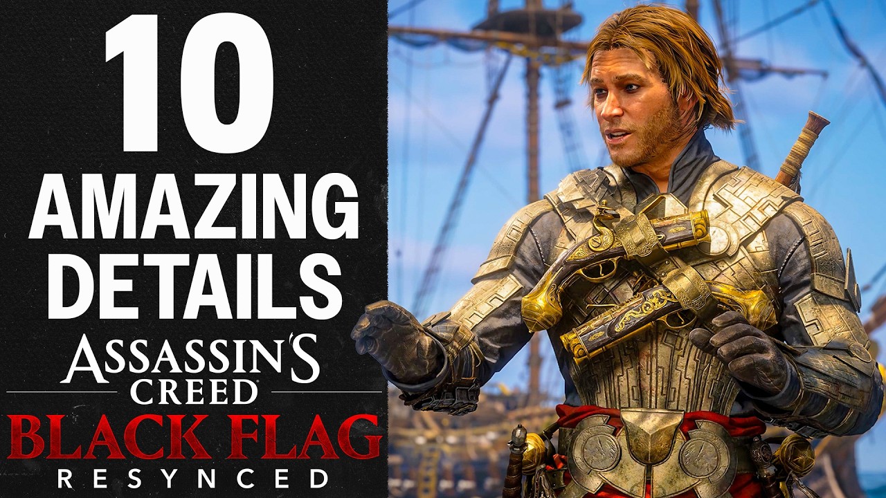 10 удивительных деталей в Assassin's Creed Black Flag Resynched