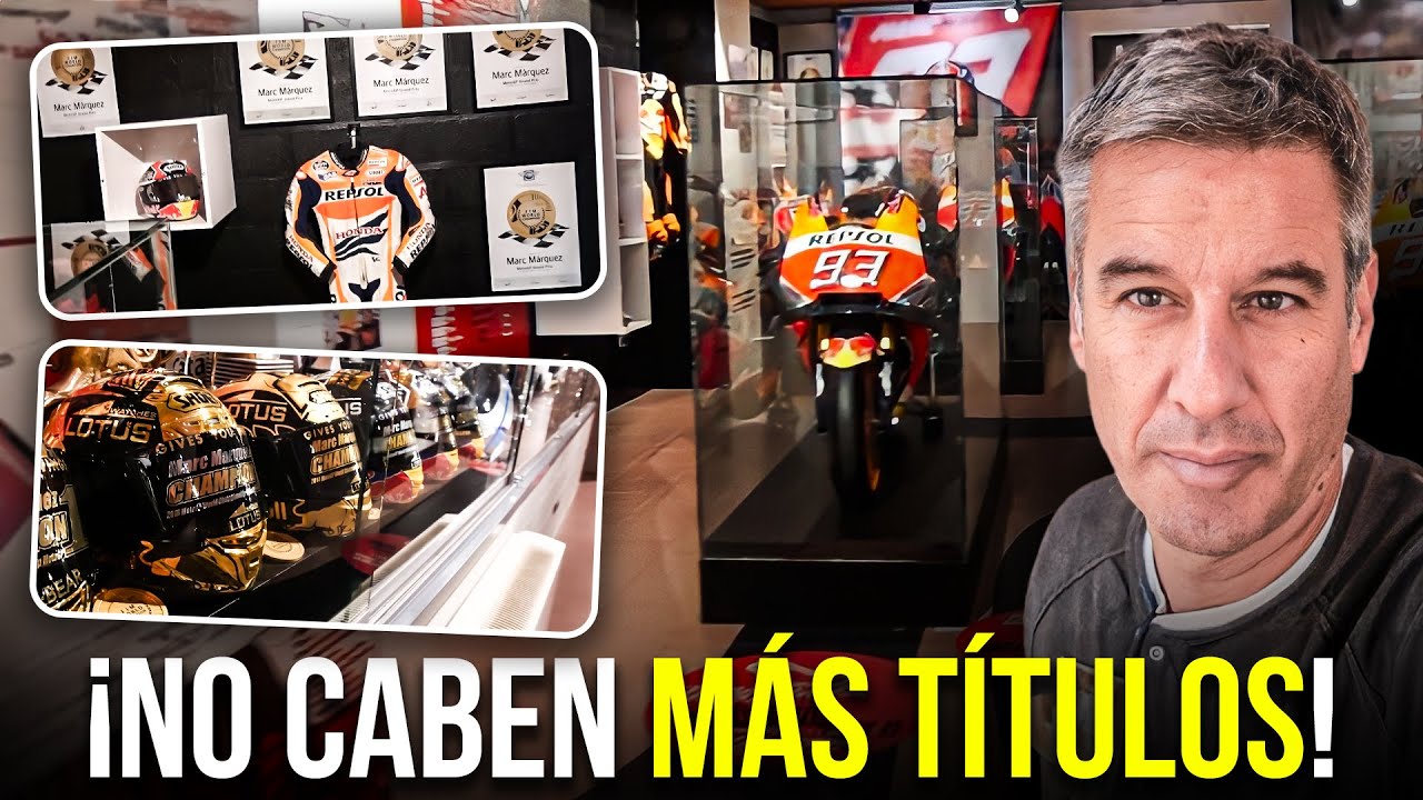 CABEN MÁS TÍTULOS DE MARC MÁRQUEZ EN SU MUSEO DE CERVERA? | MOTOGP