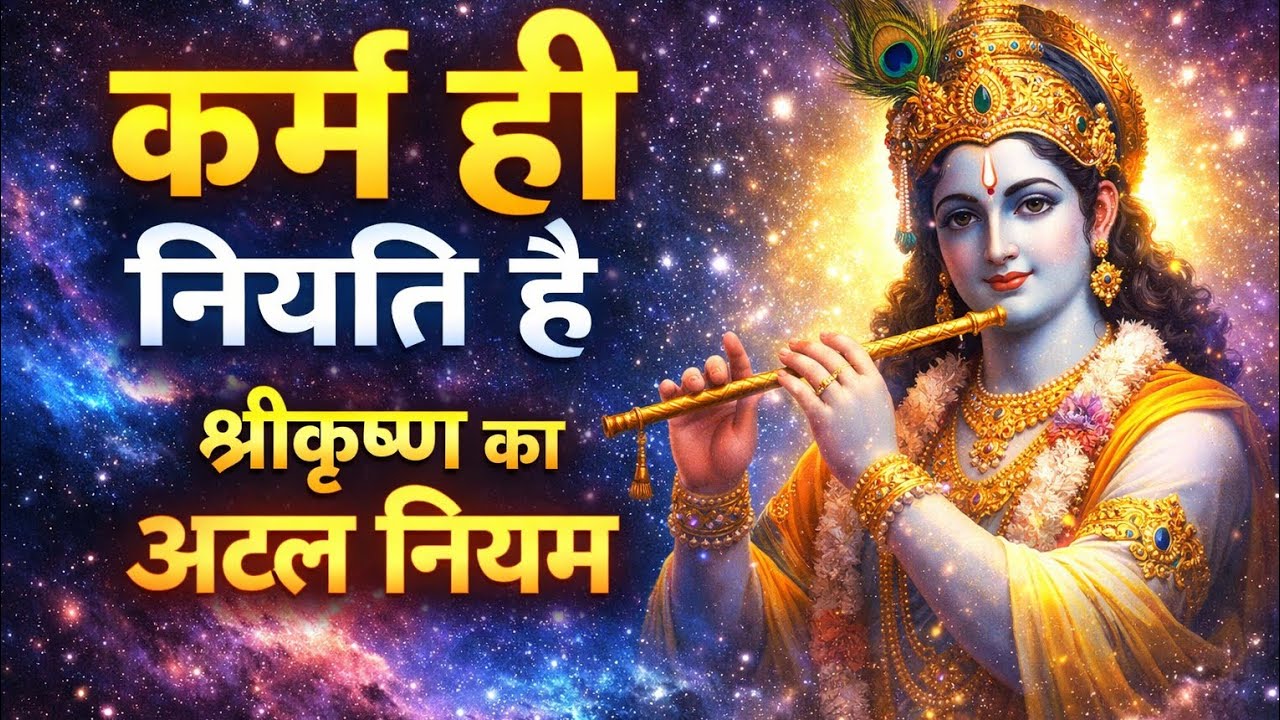 कर्म ही तुम्हारी नियति है | श्रीकृष्ण का सबसे बड़ा सत्य | moksha marg 