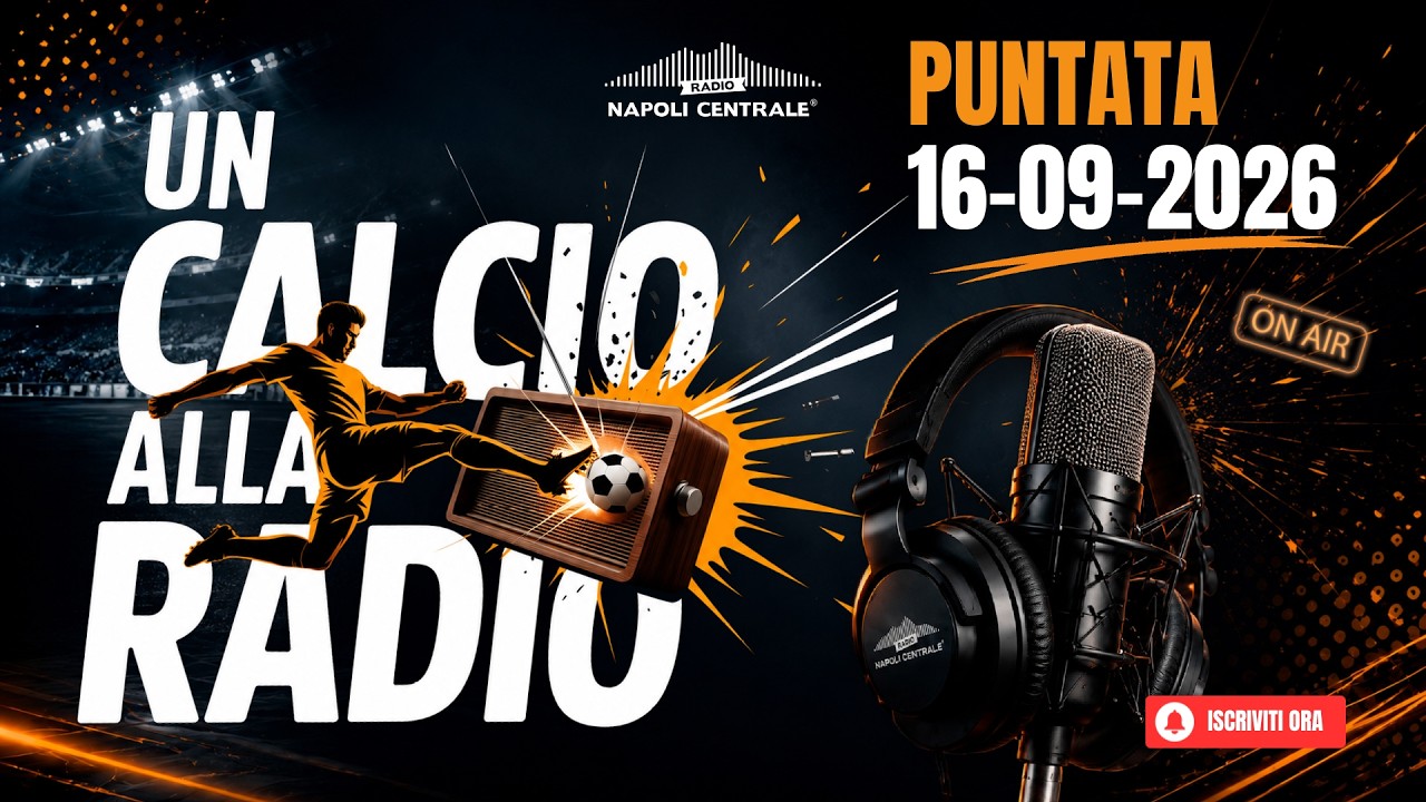 🔴 LIVE | UN CALCIO ALLA RADIO con Chiariello e Giordano | Napoli, testa a Firenze!🔵