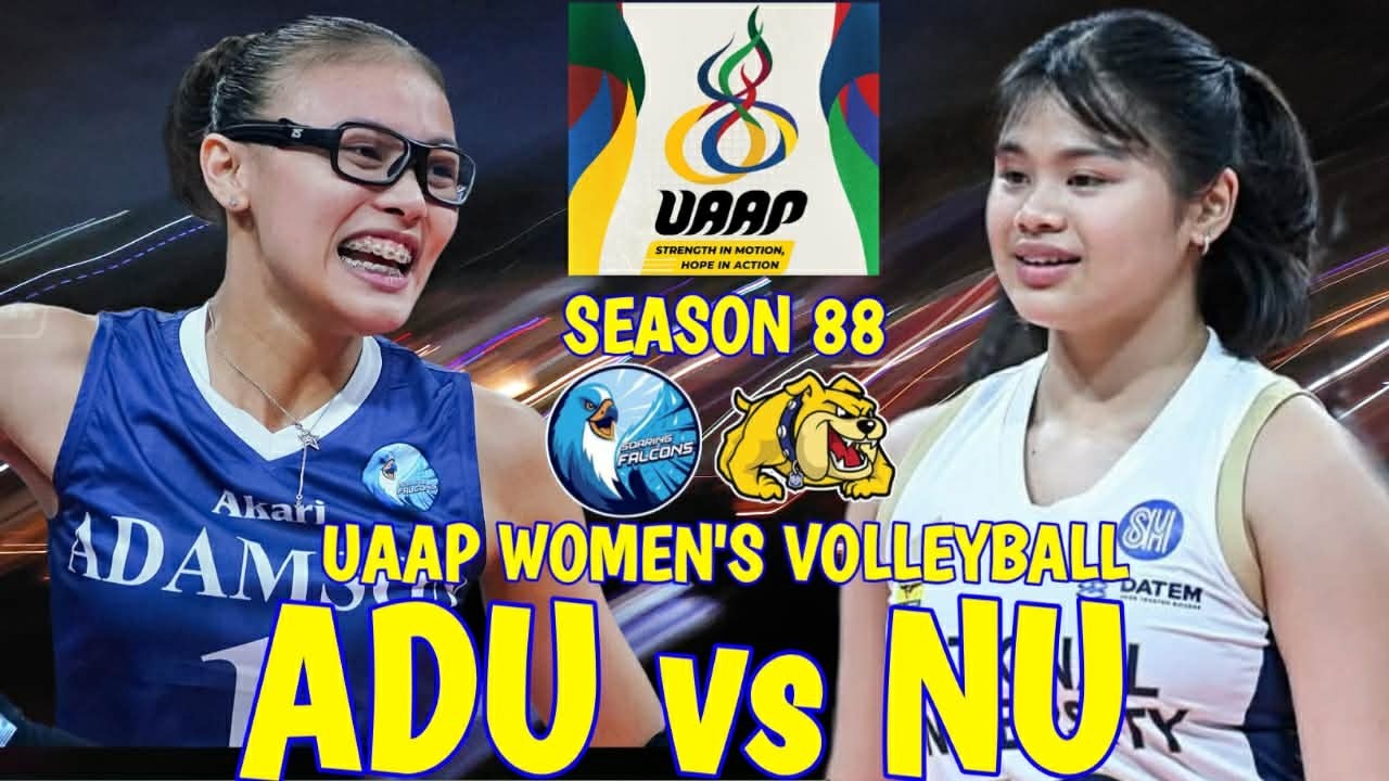 ADAMSON vs NU I WOMEN'S VOLLEYBALL  I PLAY-BY-PLAY REACTIONS & PLAYERS STATISTICS