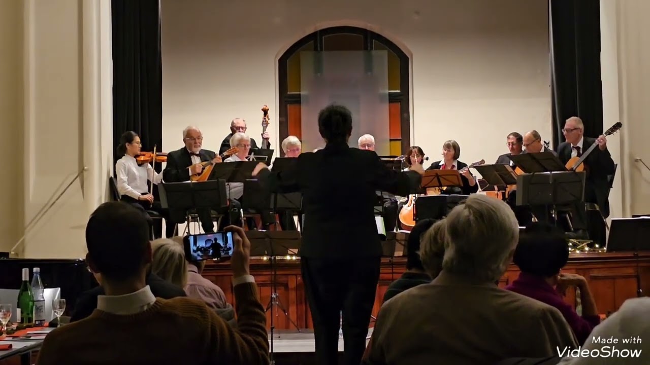 Serenade von Toselli gespielt von Mandolinen Verein Sieglar 1918 in historischen Gem.Ba Godesberg