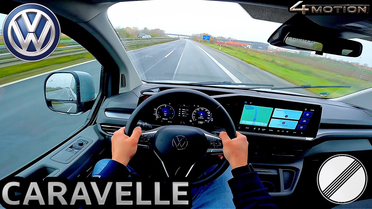 2025 VW Caravelle 2.0 TDI 4Motion | 170PS | TopSpeed & Test Drive POV
