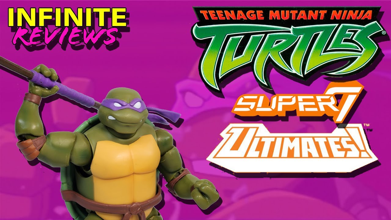 Super 7 Ultimates! 2003 TMNT Animated Donatello Unboxing and Comparison