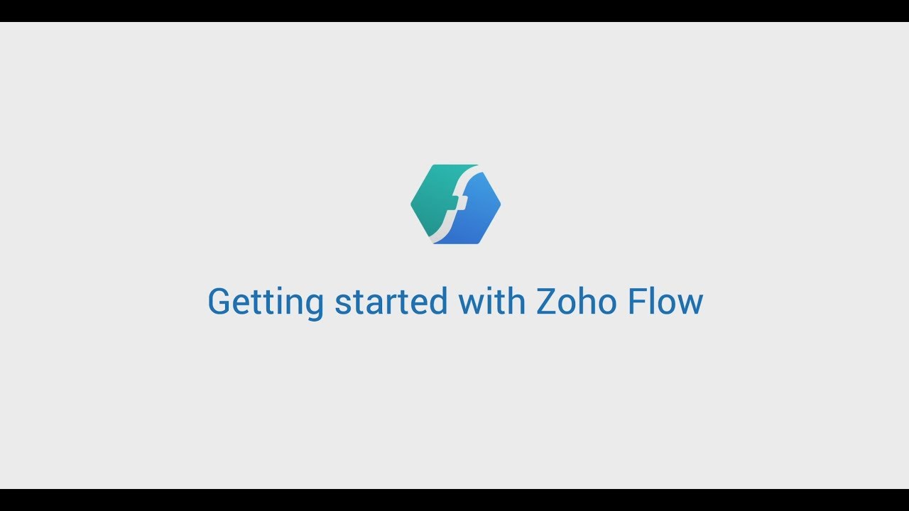 Getting started with Zoho Flow