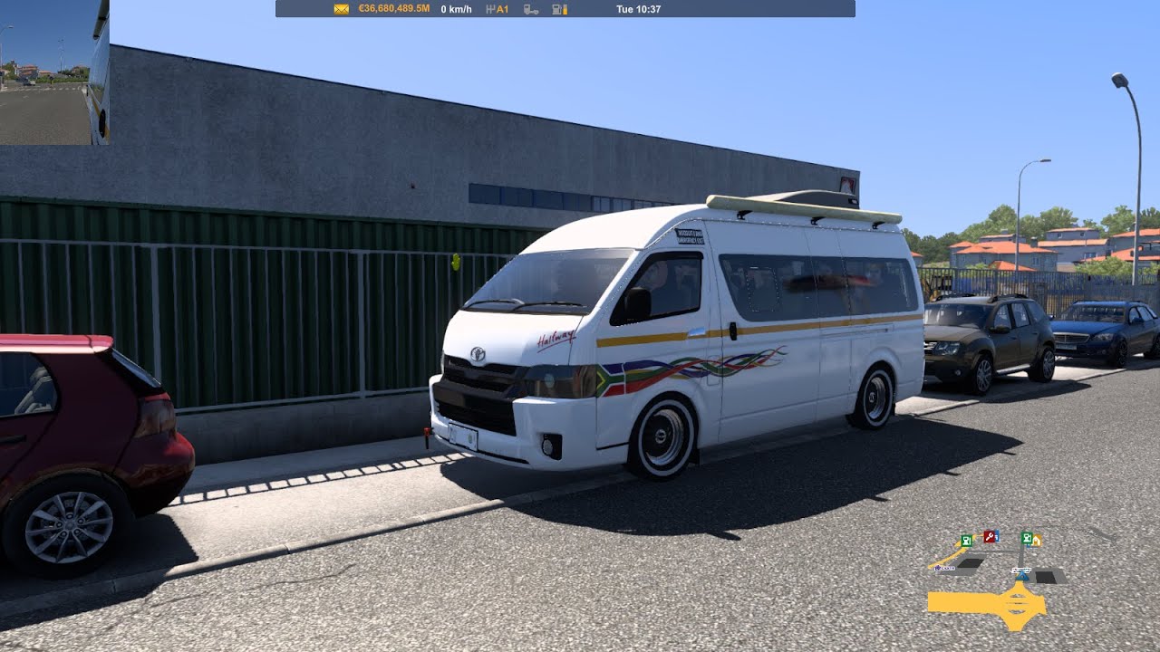 Toyota Hiace Sefikile In KZN | Euro Truck Simulator 2