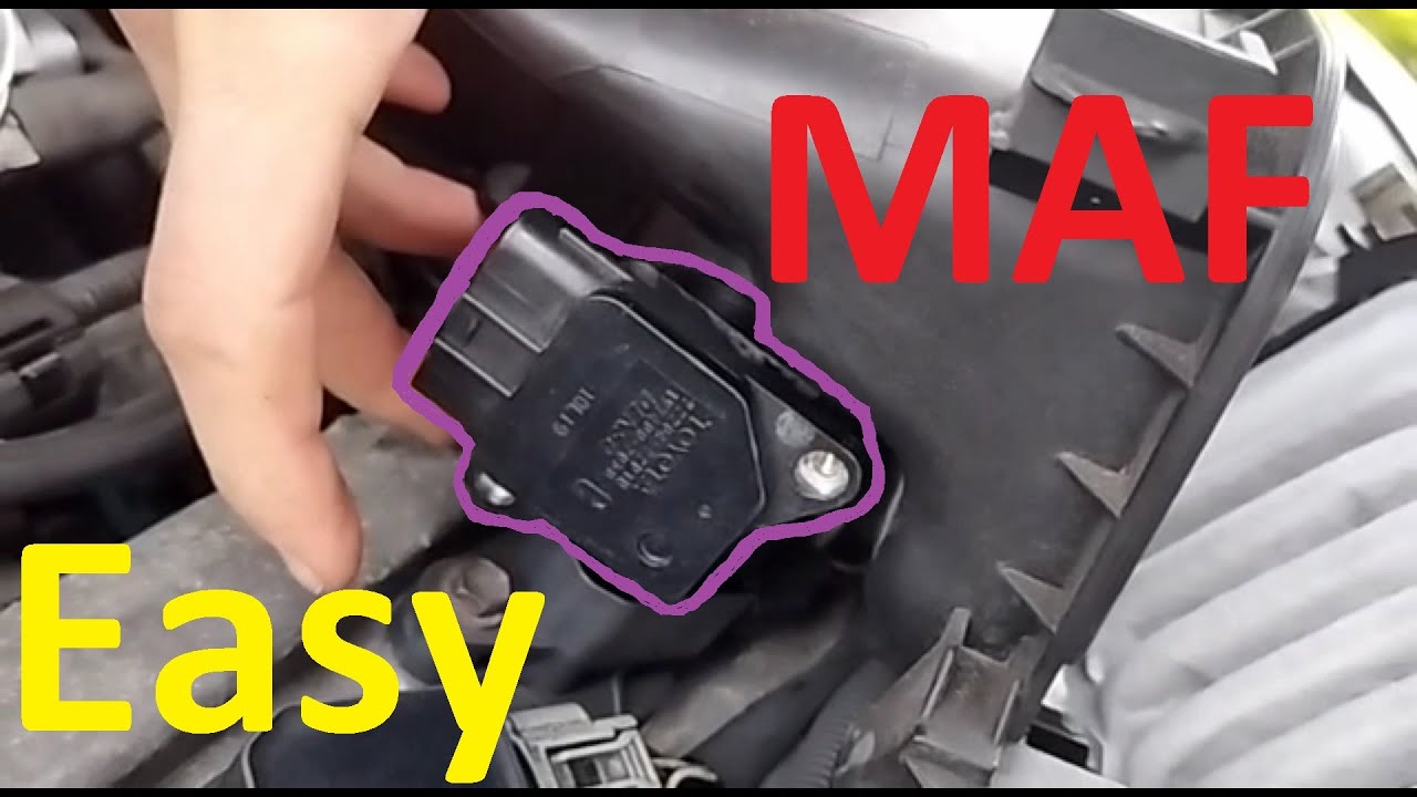 How To Change / Clean A MAF Sensor On A Toyota Yaris !!!!