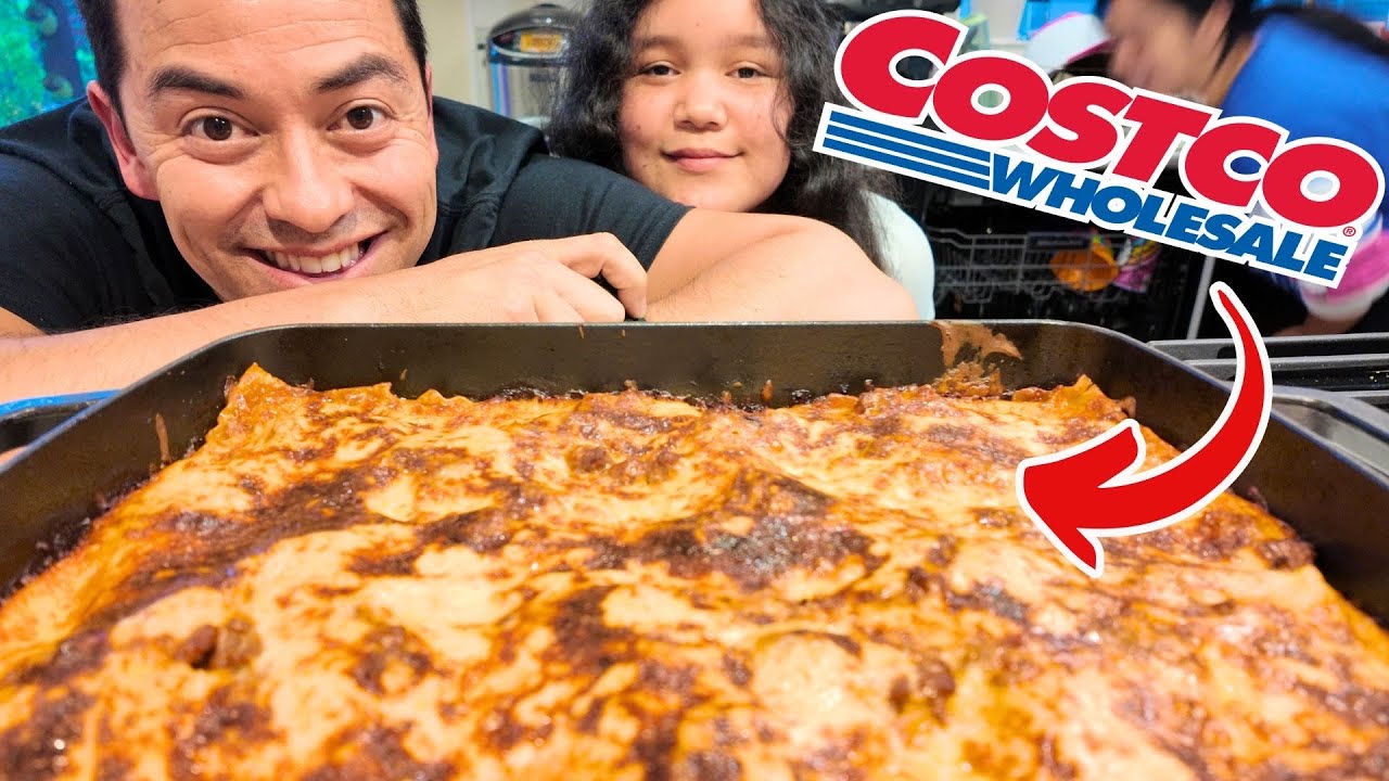 Готовим лазанью из Costco — домашнюю и замороженную!