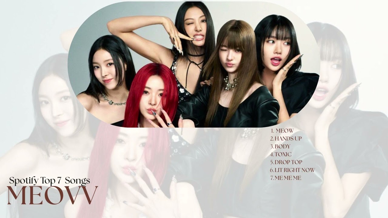 MEOVV | SPOTIFY TOP 10 SONGS | gemini playlist.