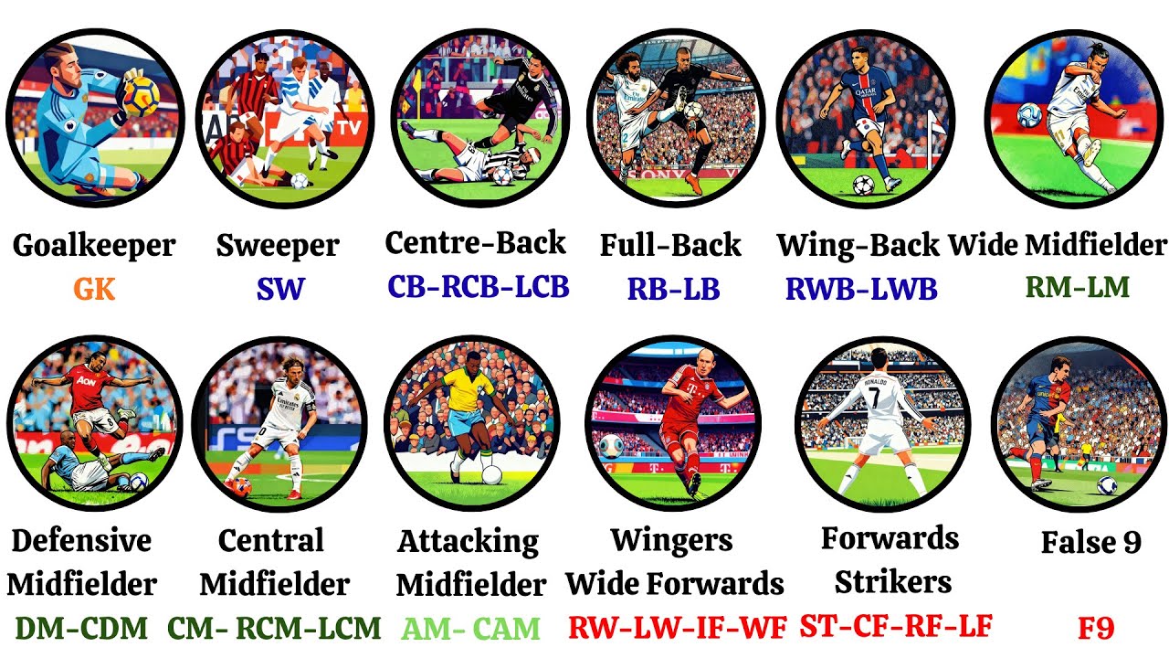 Every Position In Soccer Explained