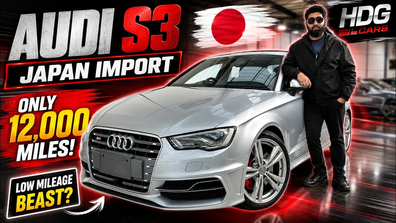 Audi S3 Japan Import Review | Only 12,000 Miles! Low Mileage Hot Hatch | HDG Cars