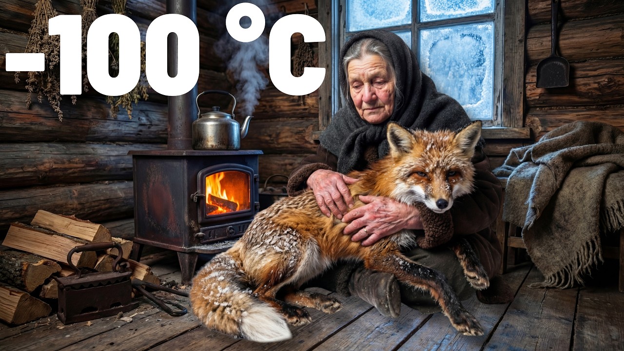 She Risked Her Life in -100°C to Save a Dying Fox 🦊❄️ | Elderly Woman’s Heroic Rescue
