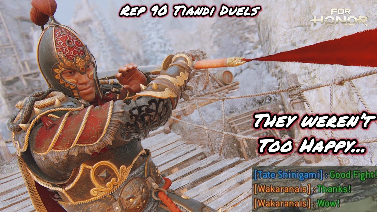 Post-Concussion Duels! (Rep 90 Tiandi Duels) | For Honor