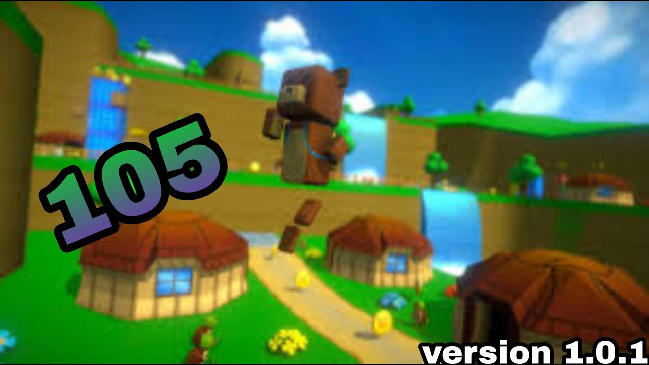 (3D Platformer) Super Bear Adventure Серия 105 Полное прохождение первой версии игры !