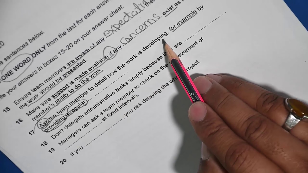 GT IELTS Reading Techniques for SENTENCE COMPLETION By Asad Yaqub