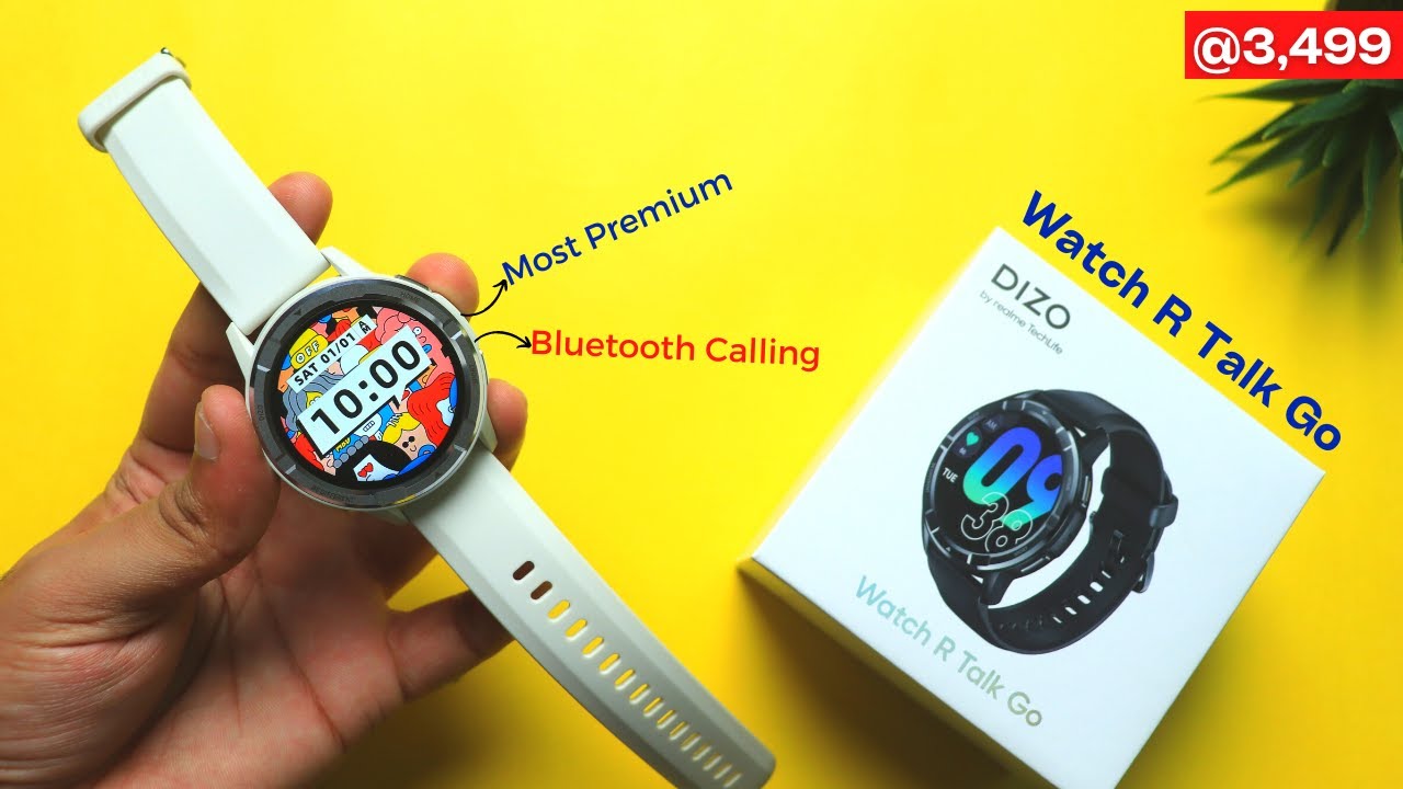 Dizo Watch R Talk Go Retail Unit Unboxing & Review | Premium Smartwatch Just 3,499 INR
