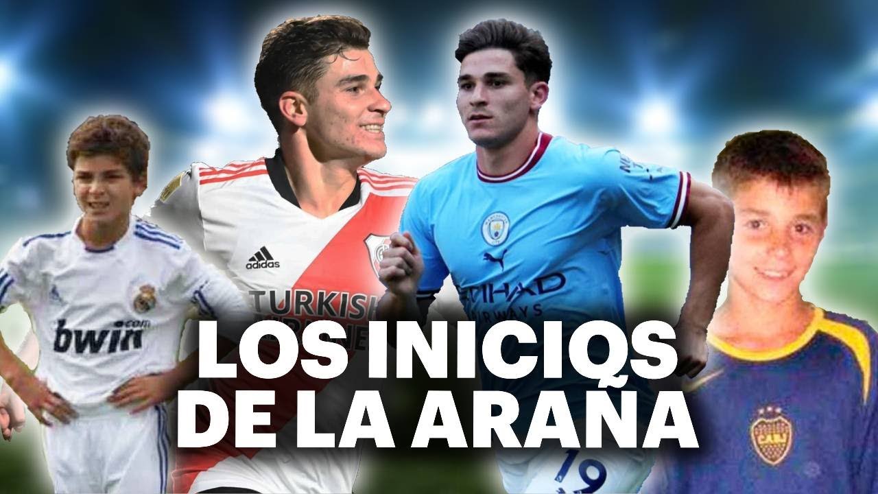 LA HISTORIA DE JULIÁN ÁLVAREZ 🕷️ DE CALCHÍN A MANCHESTER ✈️