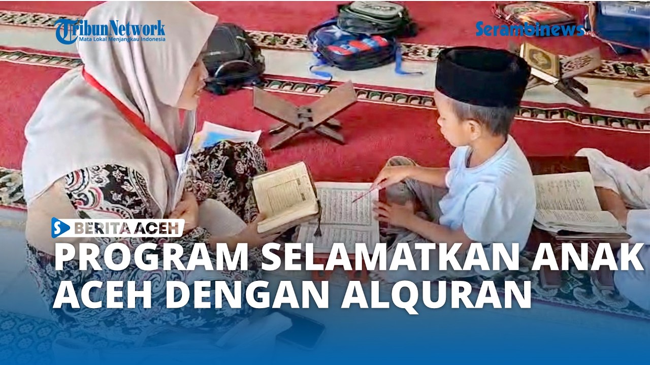 Program SANAQ Bireuen Ajarkan Mengaji ke Ratusan Anak dan Remaja