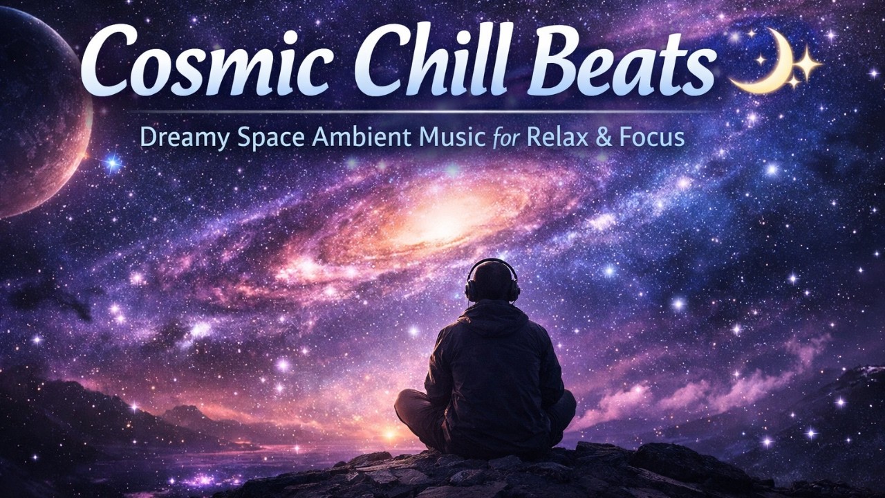 ✨ Cosmic Chill Beats 🌌 | Dreamy Space Ambient Music for Relax & Focus