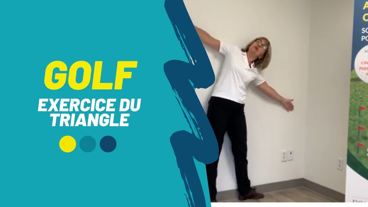 Exercice du triangle pour améliorer votre élan de golf