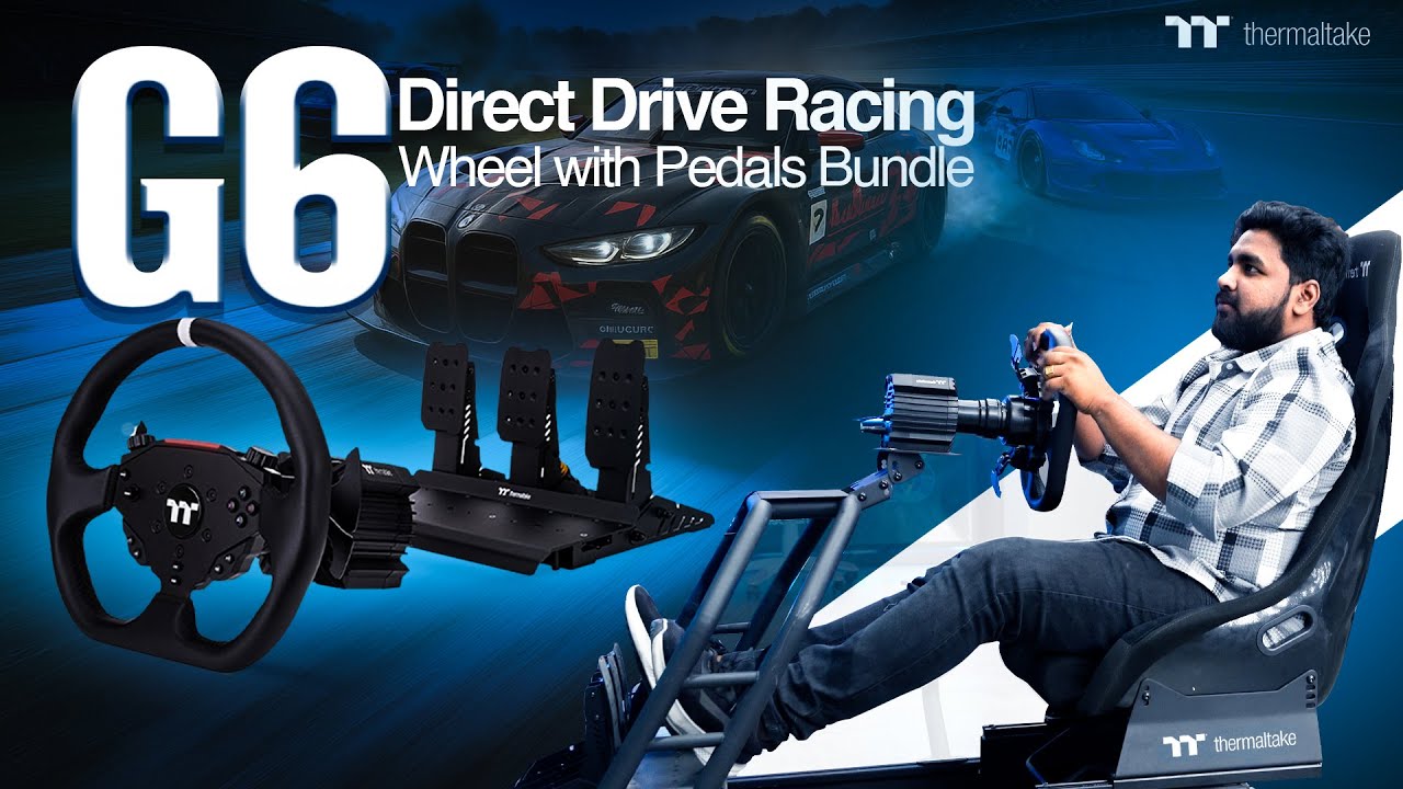 🔥Thermaltake G6 Direct Drive Racing Wheel &ndash; Unboxing & First Look 🏎️ @Thermaltakereview @SanzTech