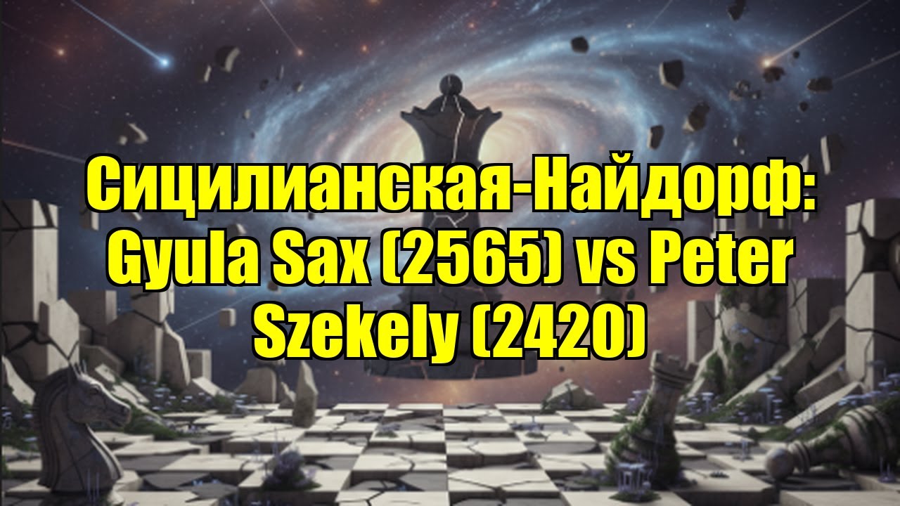 Сицилианская-Найдорф: Gyula Sax (2565) vs Peter Szekely (2420)