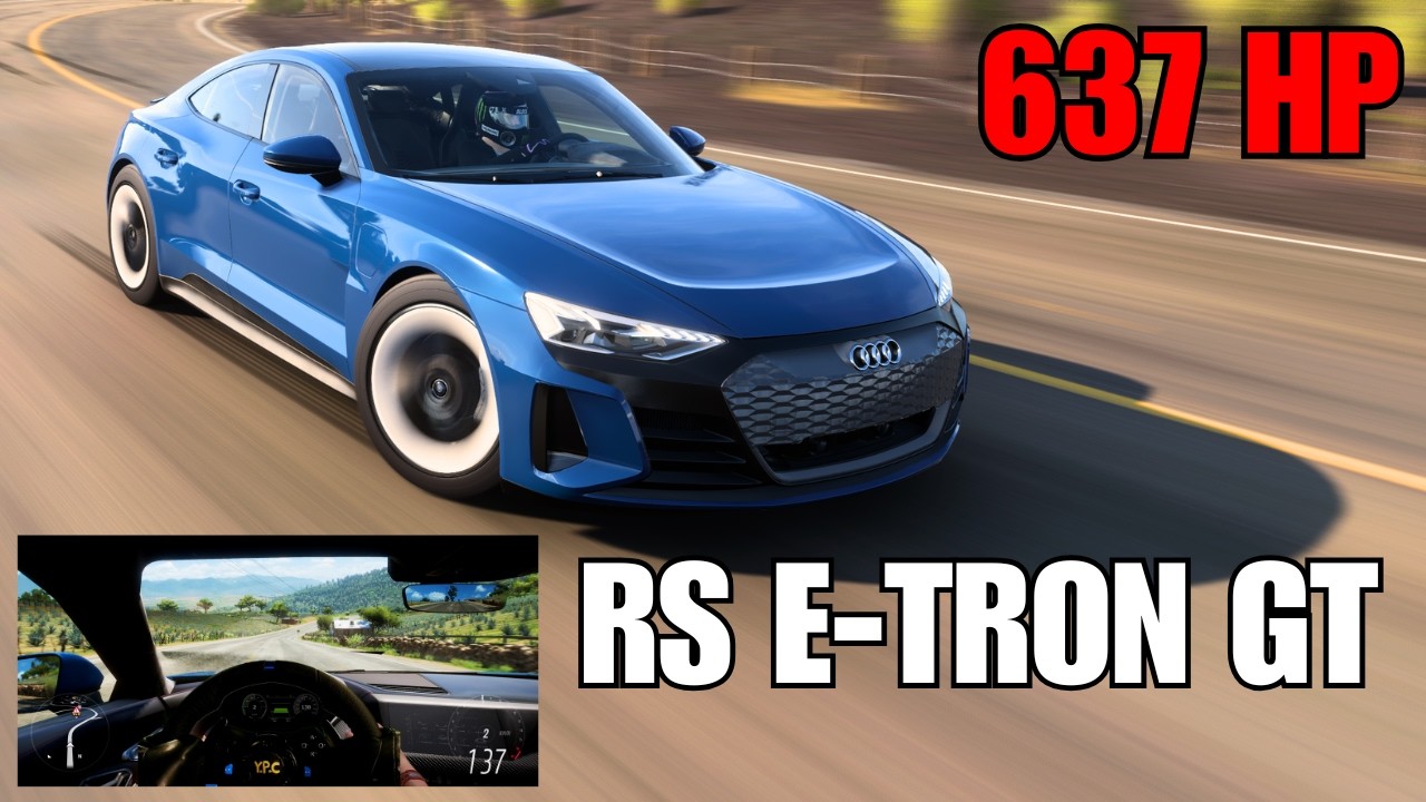 POV DRIVE | 637 HP AUDI RS E-TRON | Forza Horizon 5 | 4K