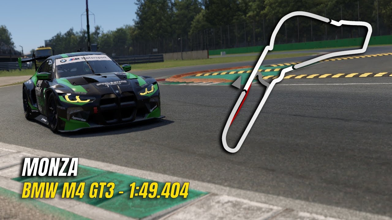 Monza — BMW M4 GT3 — AMS2