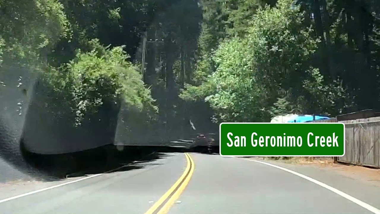 Sir Francis Drake Blvd - San Rafael to Point Reyes