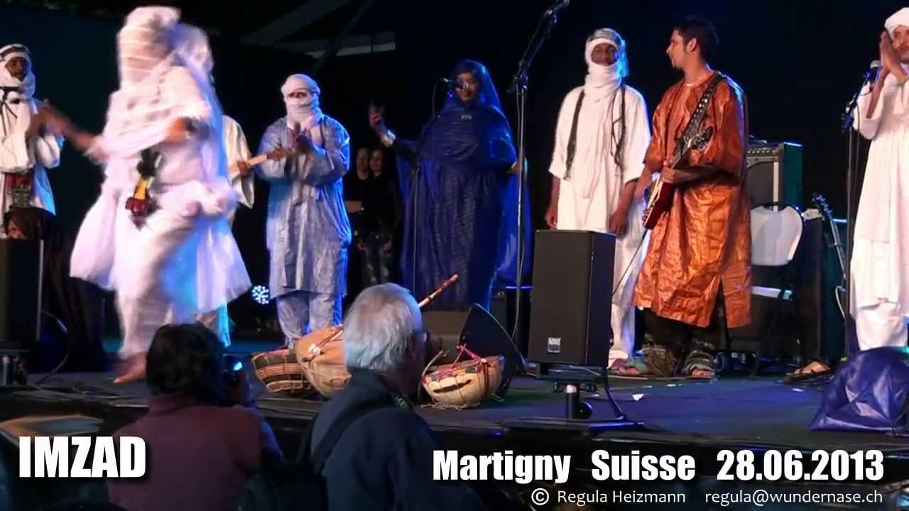 Imzad en suisse avec mon chèr ami Hachem au djembé