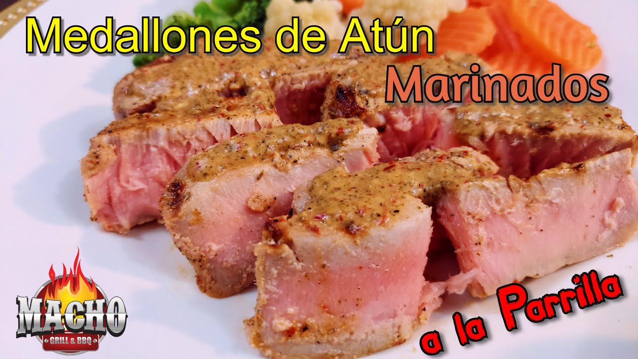 FILETE DE ATUN EN EL ASADOR  I UNA MARAVILLA DE SABOR