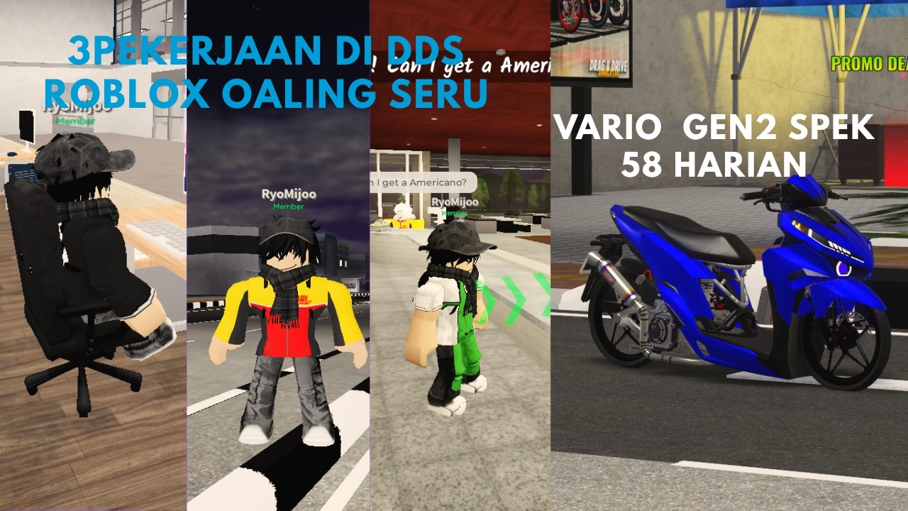 jadi kurir bisa,baris,office woker motor harian varioa gen2 spek58