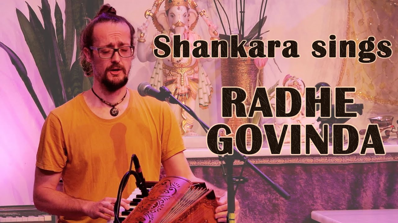 Shankara sings Radhe Govinda - Satsang excerpt