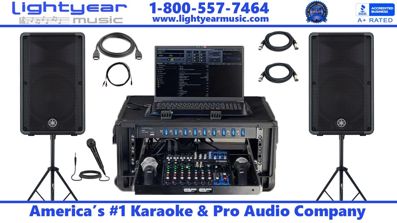 New DJ Karaoke System, Lightweight Wedding Rack System