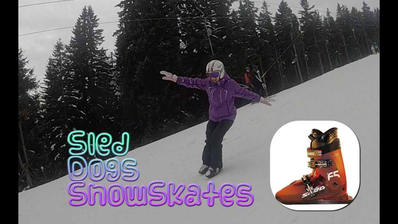 Sled Dogs Snowskates Review - Inline Skating on Snow