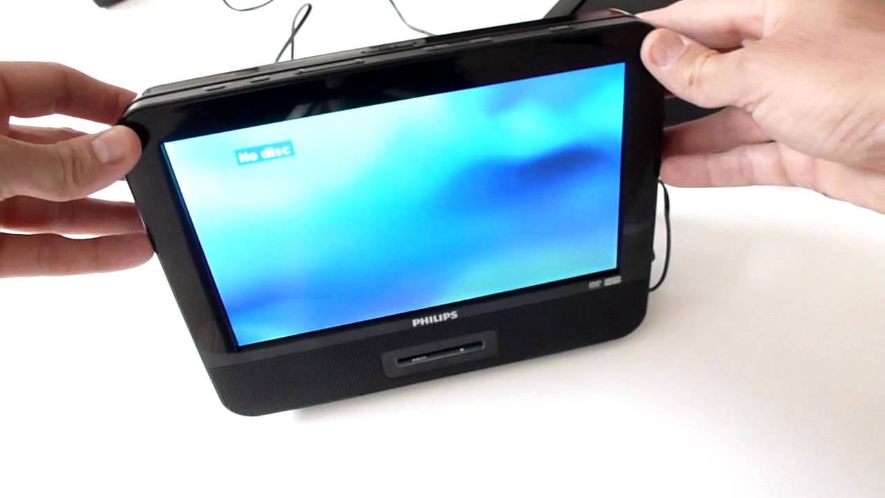 Philips Twin Dual Screen In Car Portable DVD Player PET9402 PD9012 PET9422 PD7016 PET 729